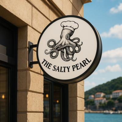 Логотип The Salty Pearl